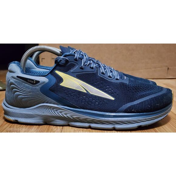 Altra Torin 5 Mens Size 8 Wide Shoes Majolica Blue Athletic Running Sneakers - Picture 2 of 9